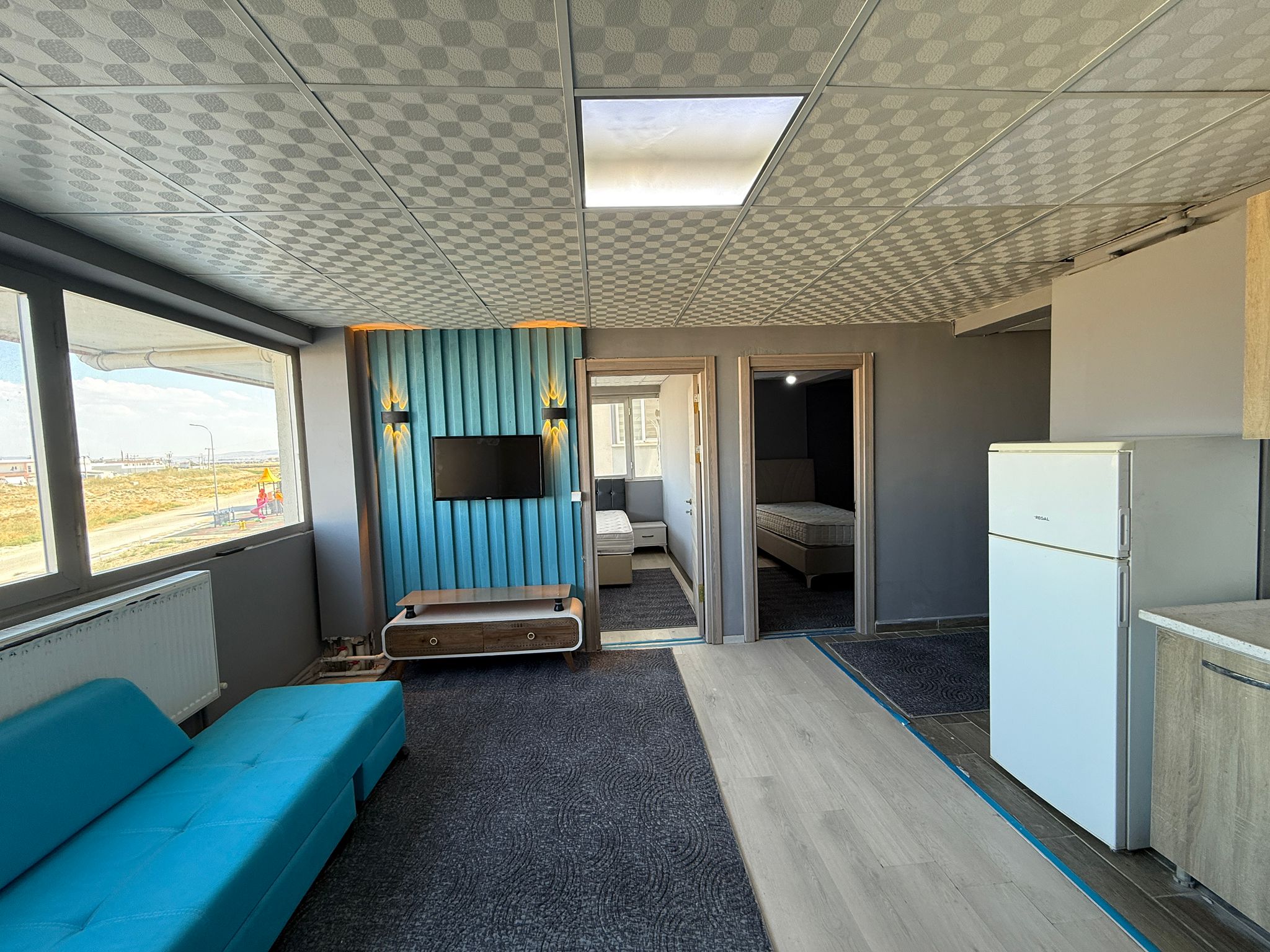 ERENLERDE 2+1 GENİŞ YENİ EŞYALI KİRALIK DAİRE